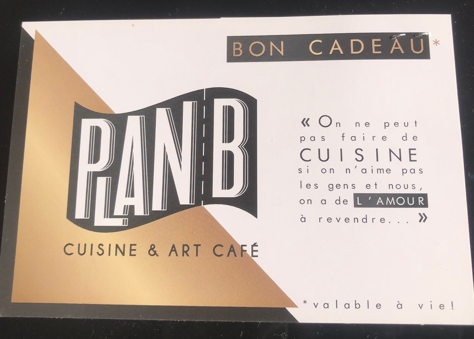 logo plan B